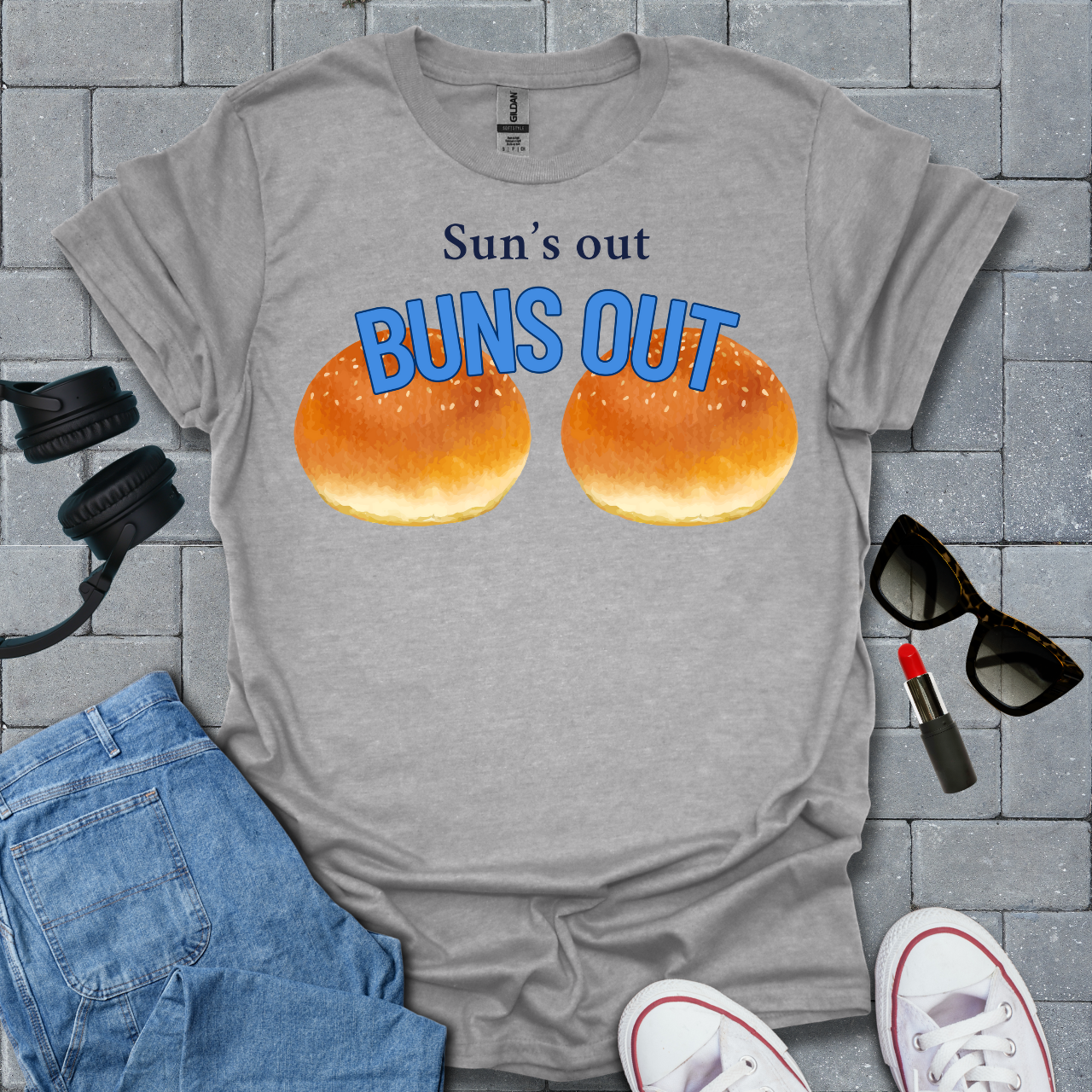 Sun's Out Buns Out T-Shirt US