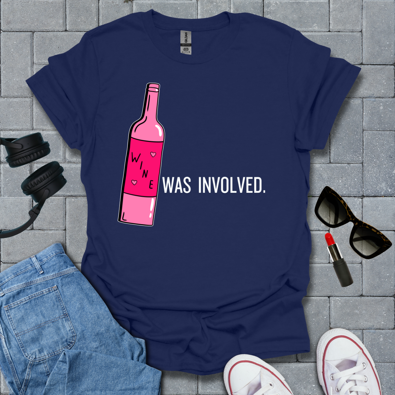 Wine Was Involved T-Shirt US