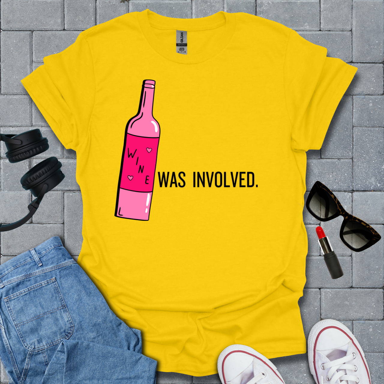 Wine Was Involved T-Shirt US