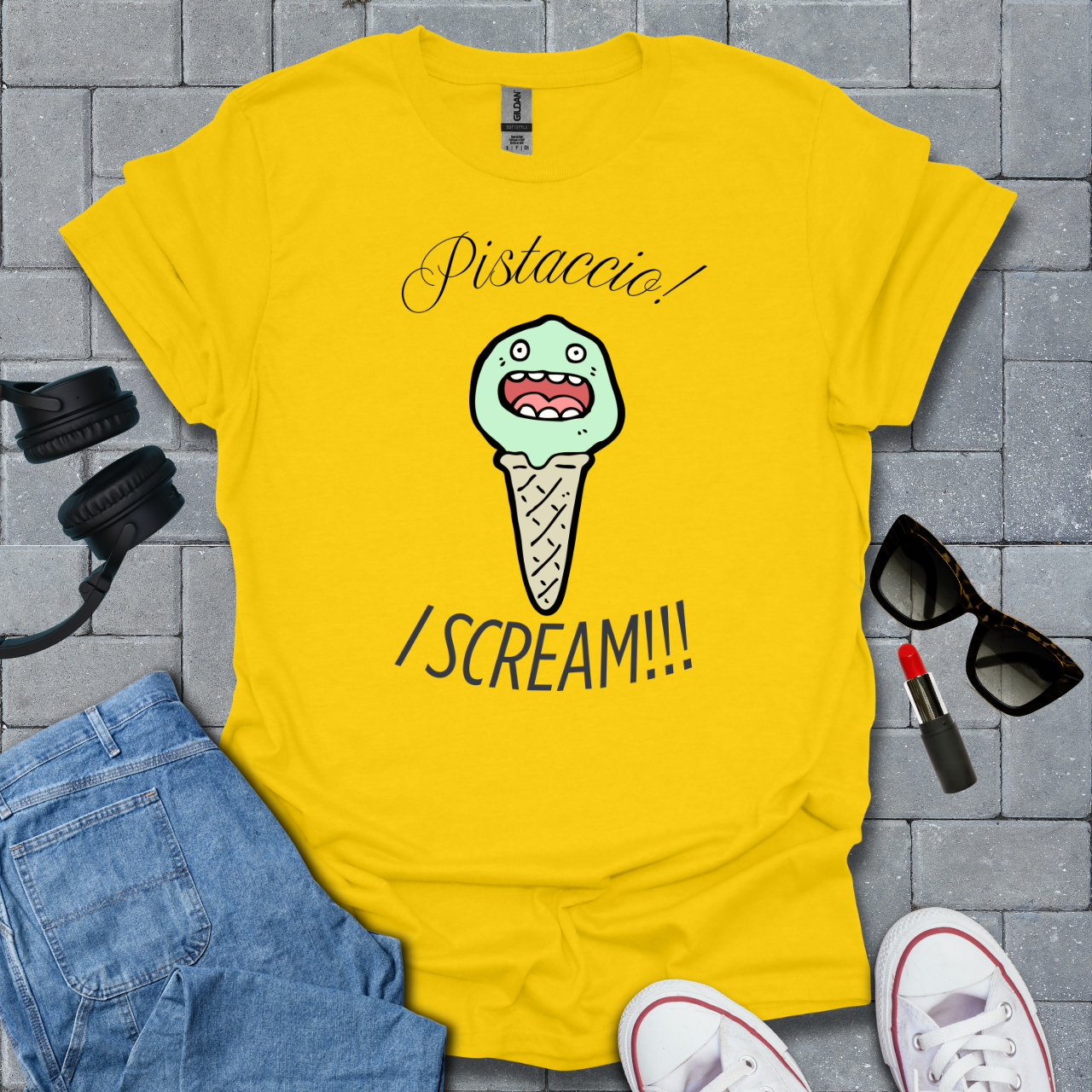 Pistaccio I Scream T-Shirt US