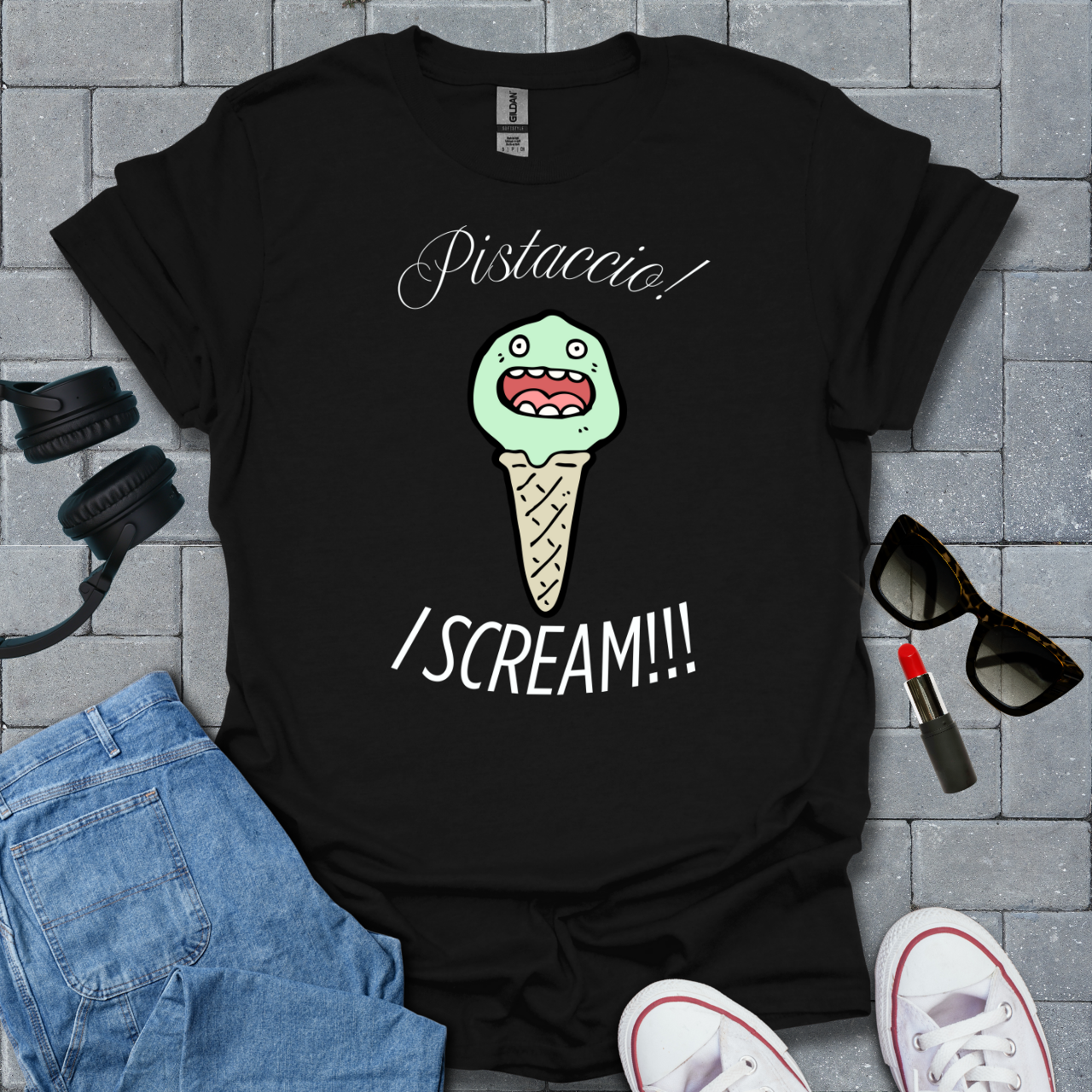 Pistaccio I Scream T-Shirt US