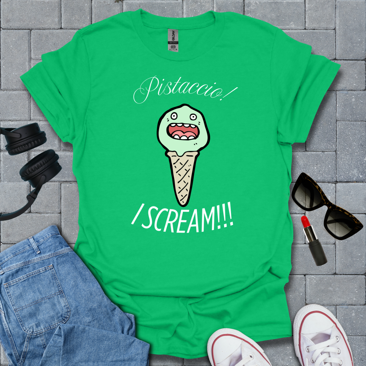 Pistaccio I Scream T-Shirt US