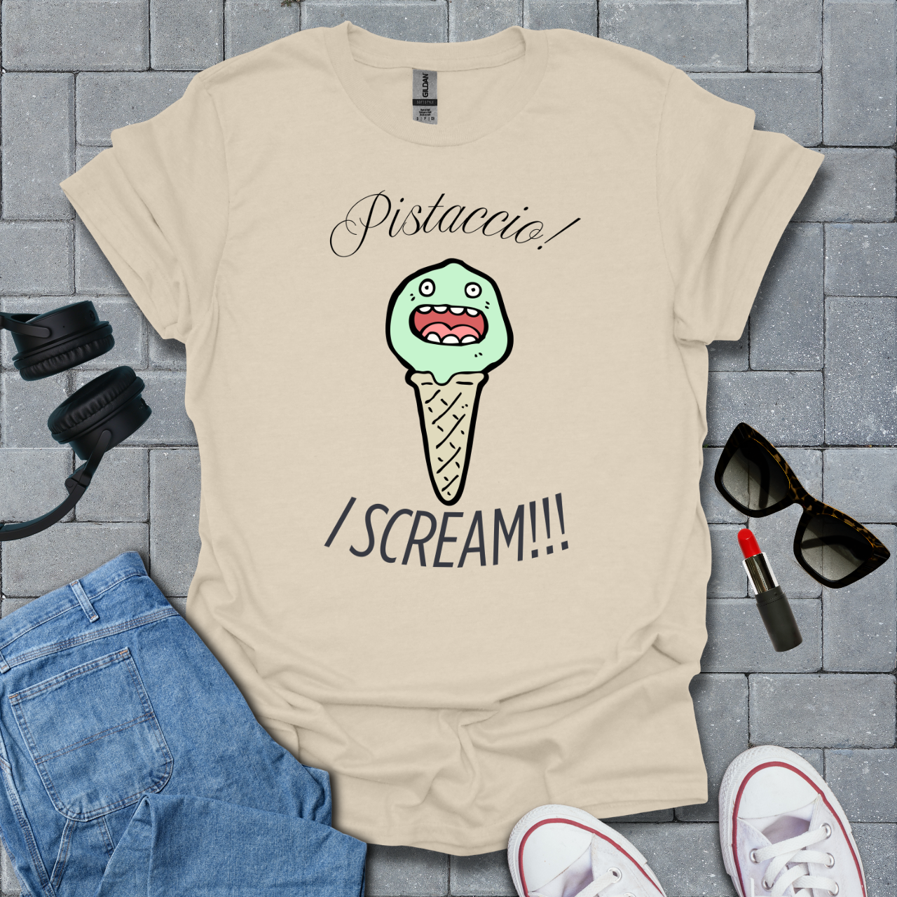 Pistaccio I Scream T-Shirt US
