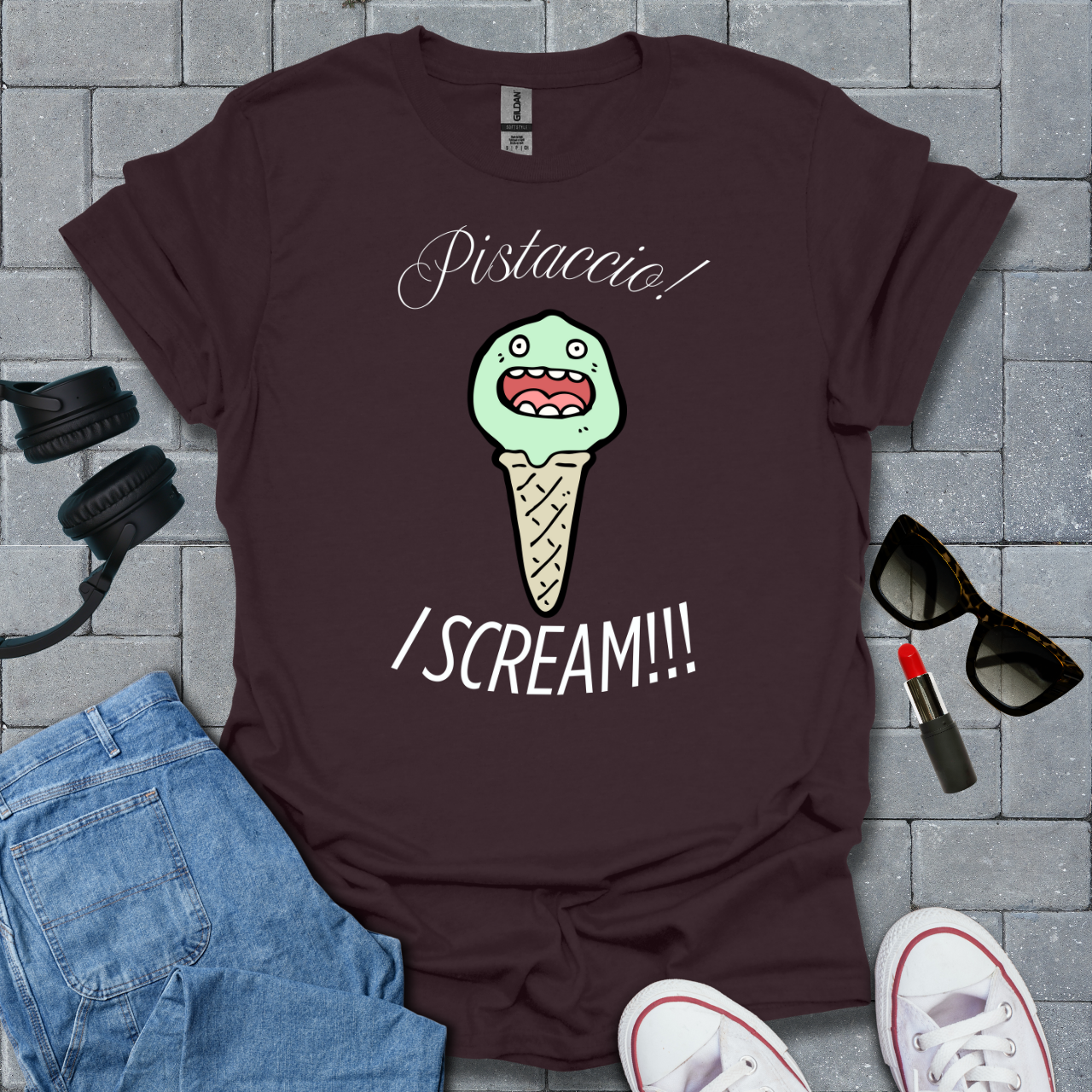 Pistaccio I Scream T-Shirt US