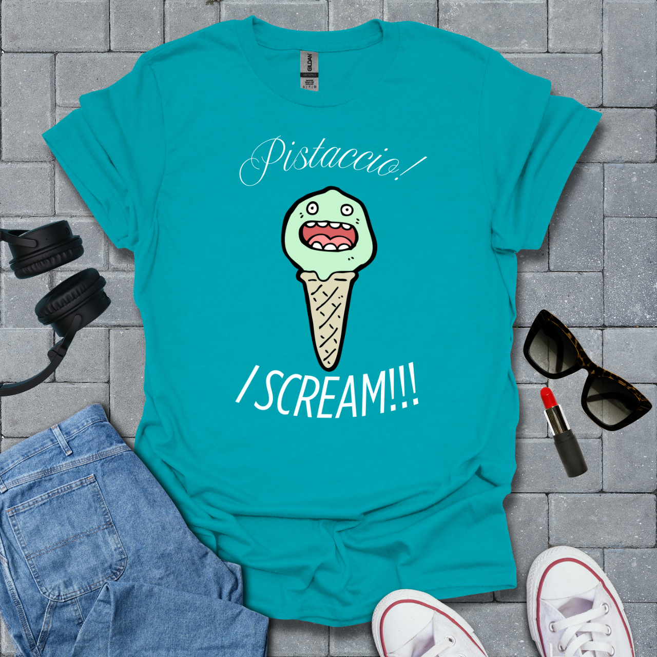 Pistaccio I Scream T-Shirt US