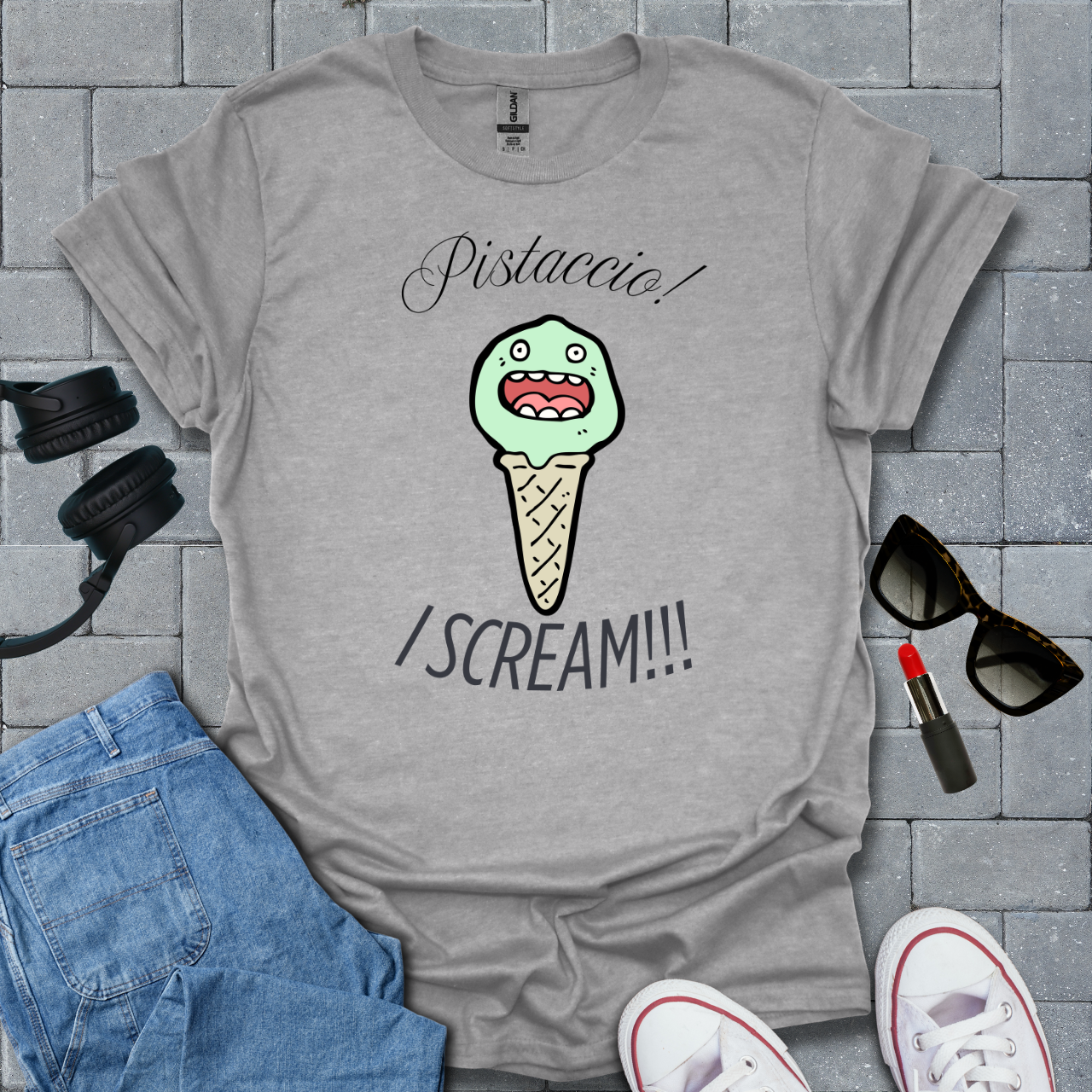 Pistaccio I Scream T-Shirt US