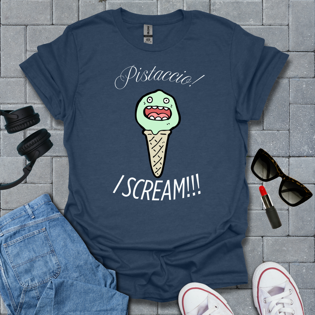 Pistaccio I Scream T-Shirt US