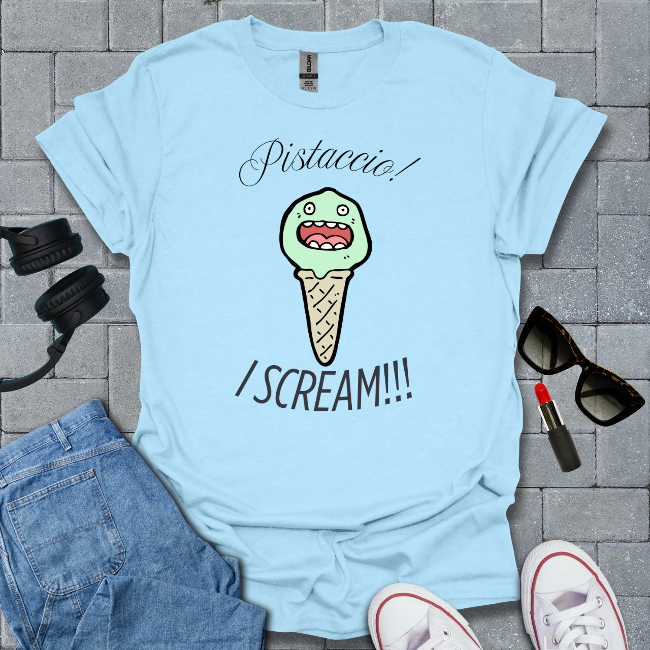Pistaccio I Scream T-Shirt US