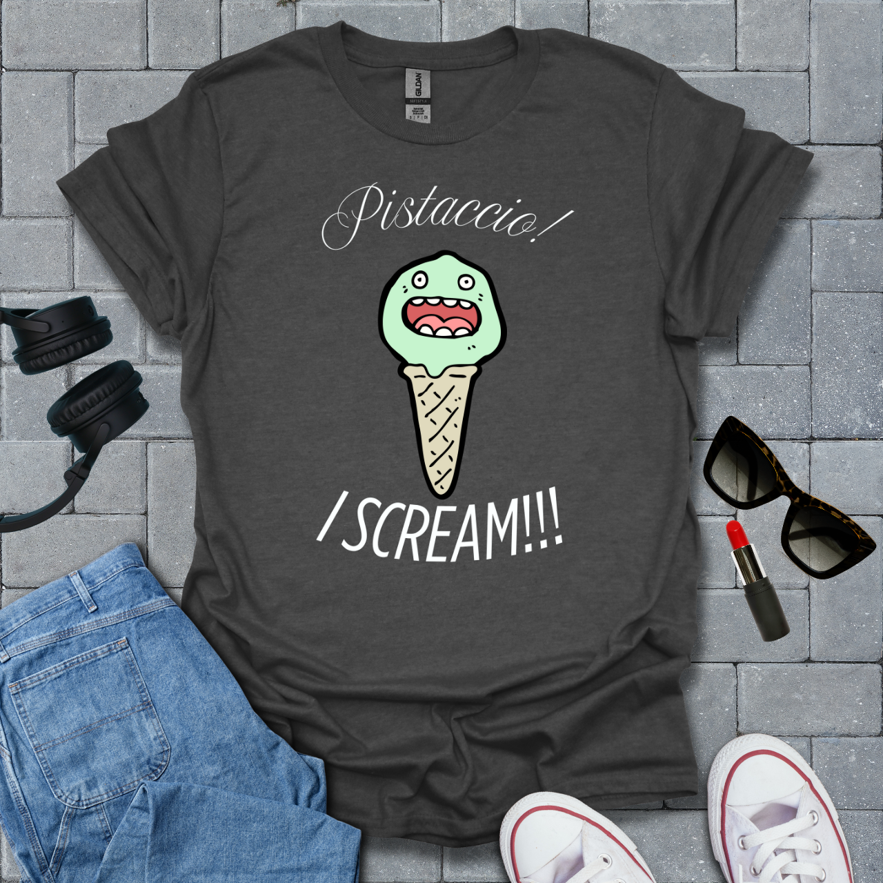 Pistaccio I Scream T-Shirt US