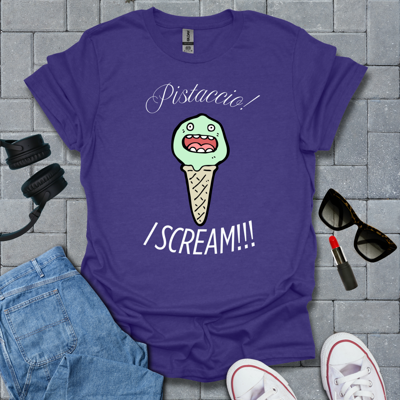 Pistaccio I Scream T-Shirt US