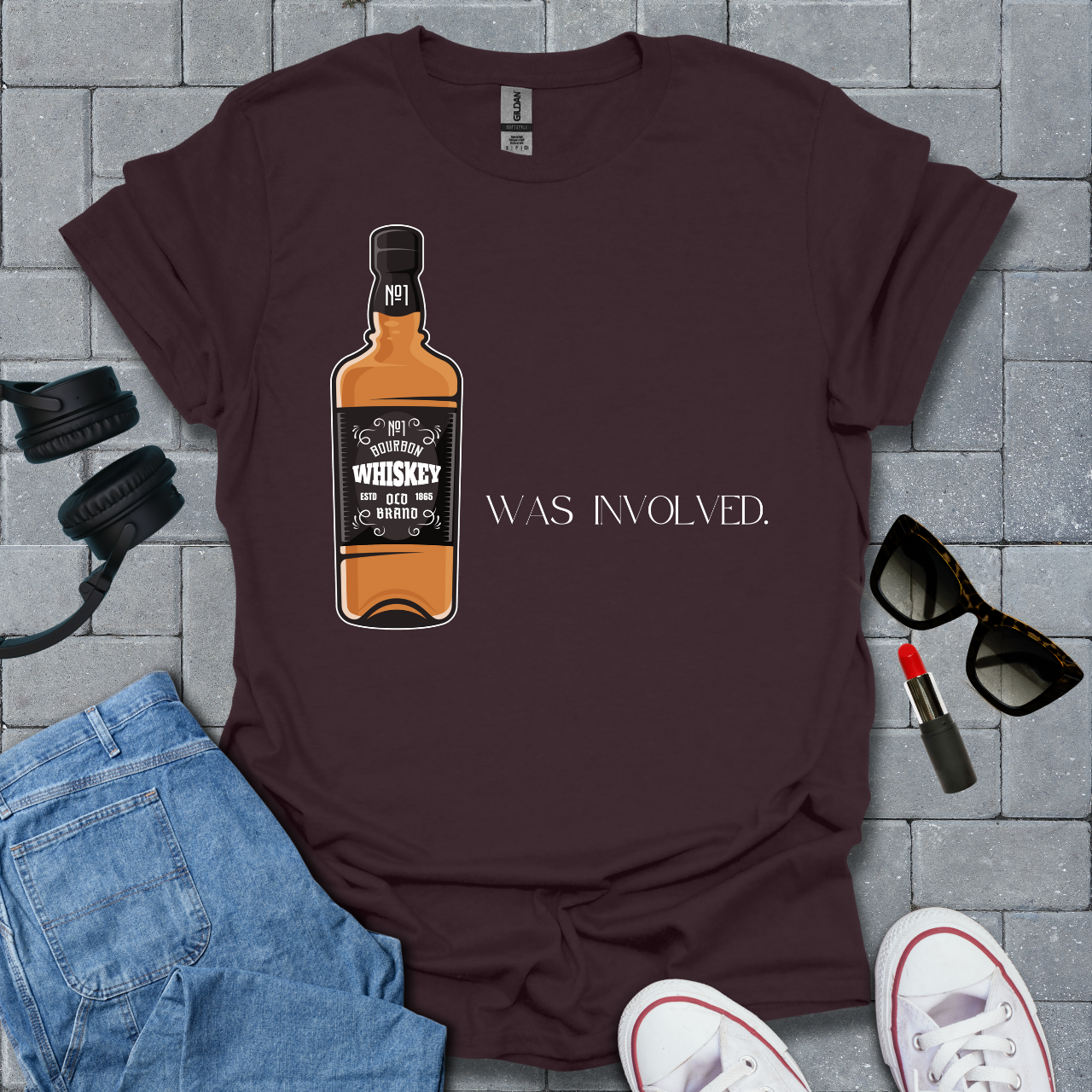 Whiskey Was Involved Funny T-Shirt US