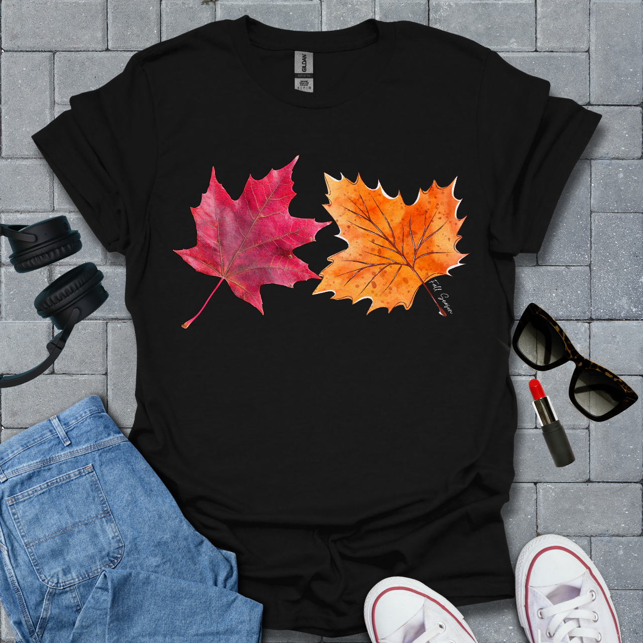 Funny Autumn Leaves T-Shirt