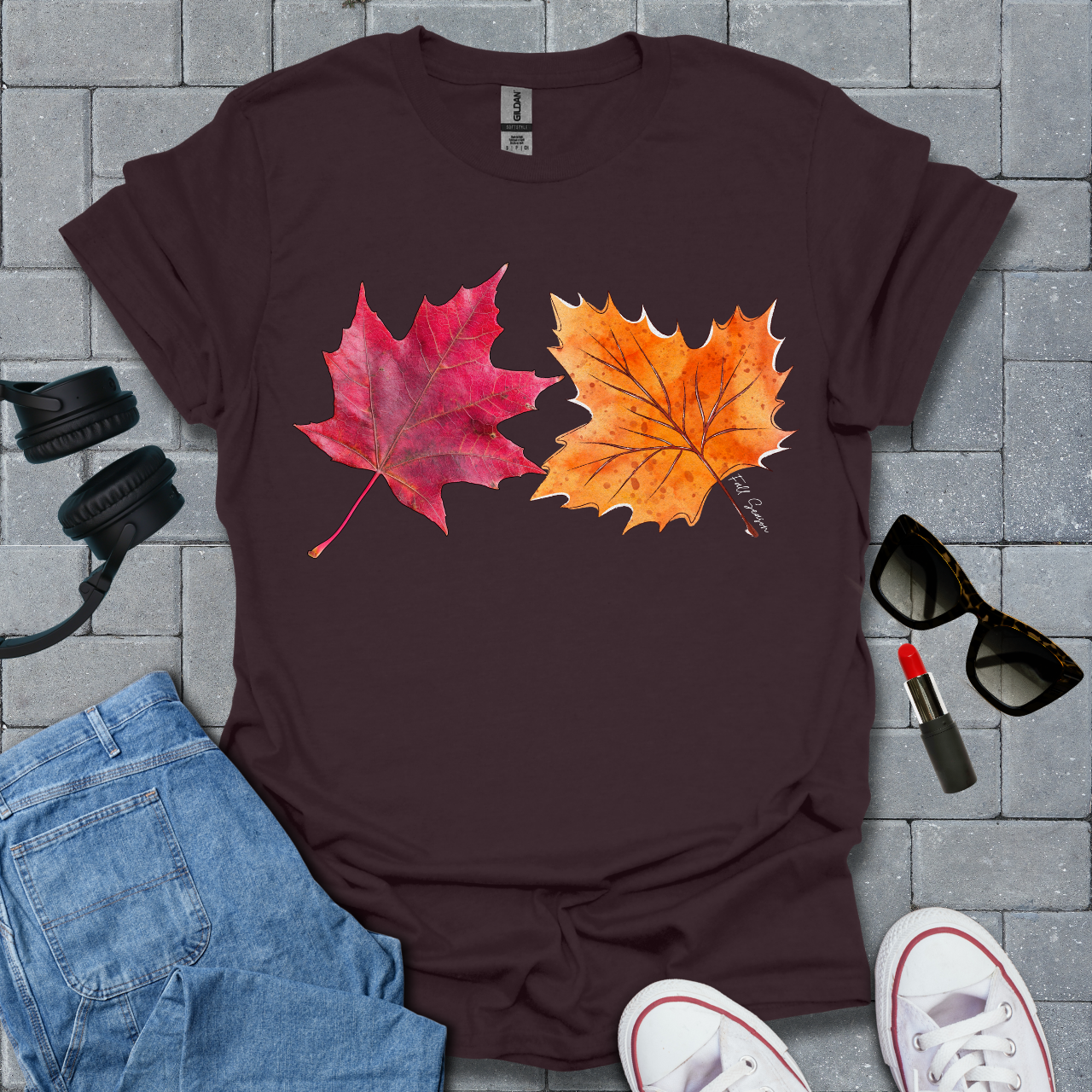Funny Autumn Leaves T-Shirt