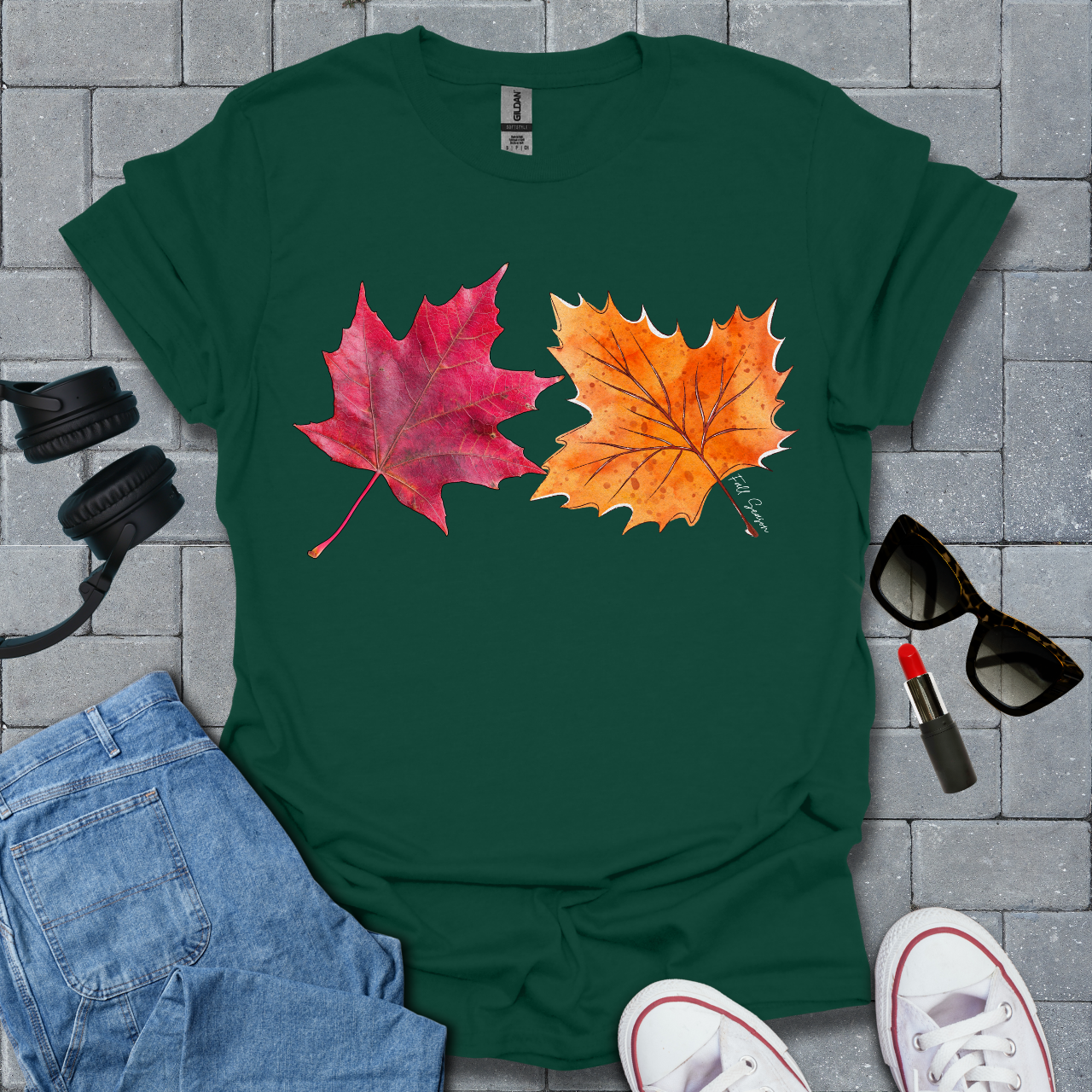Funny Autumn Leaves T-Shirt