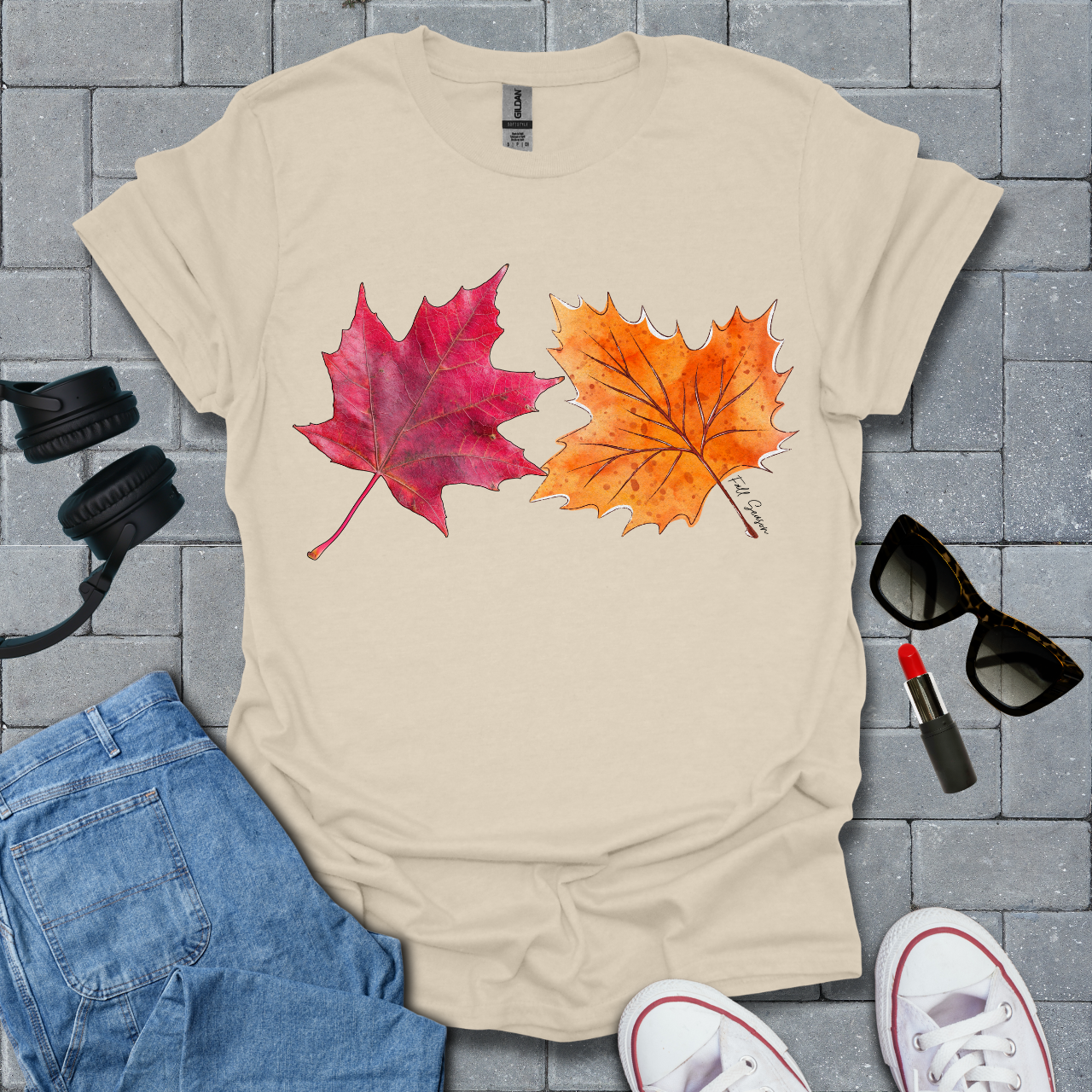 Funny Autumn Leaves T-Shirt