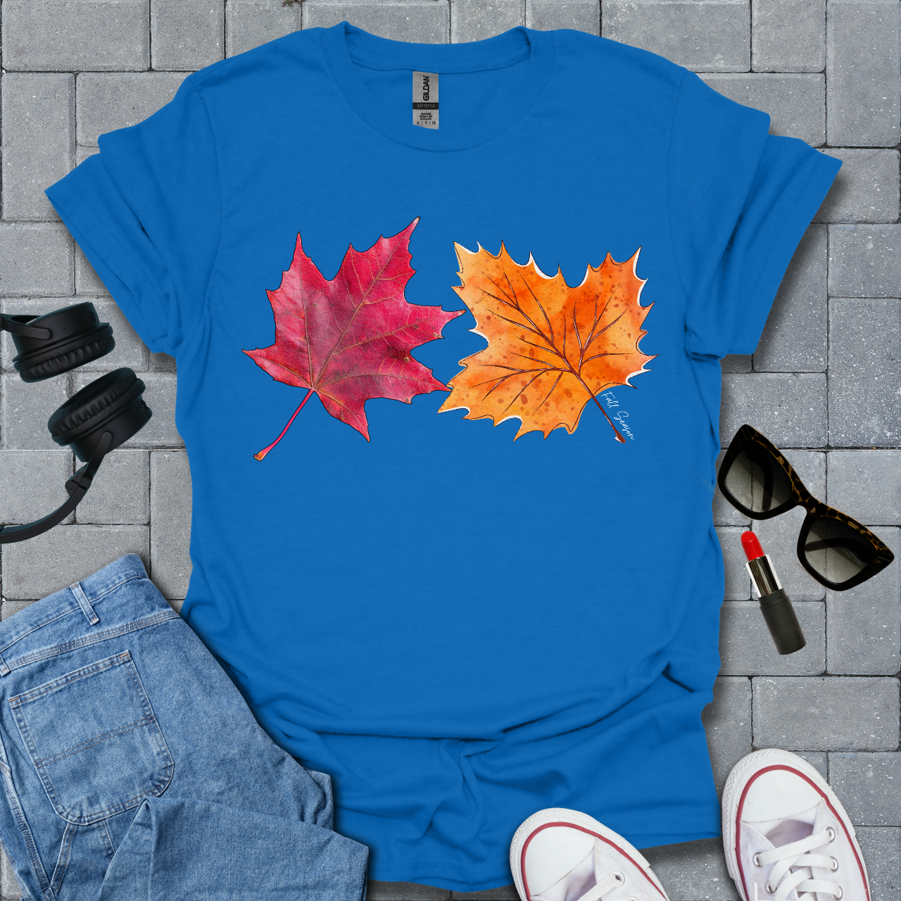 Funny Autumn Leaves T-Shirt