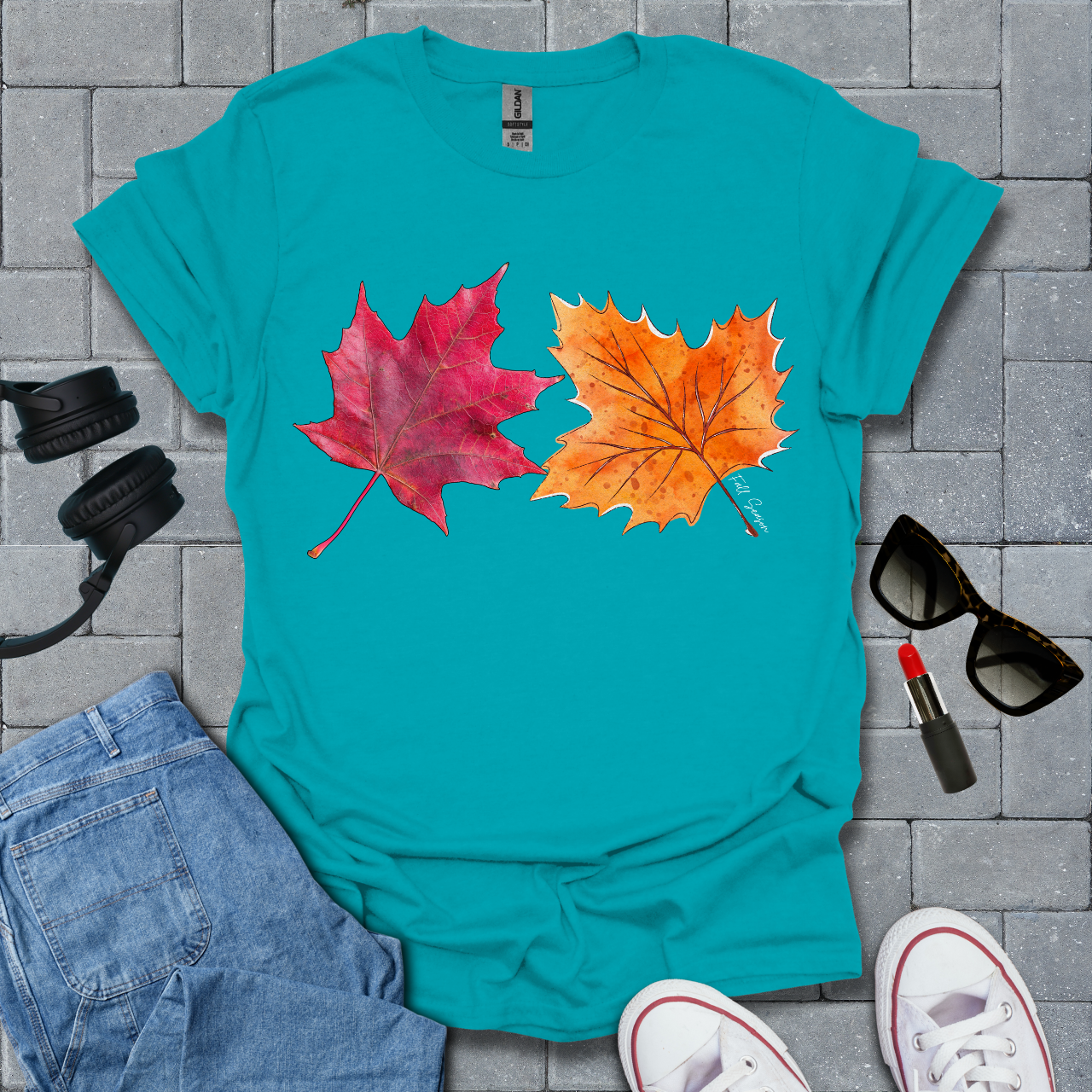 Funny Autumn Leaves T-Shirt