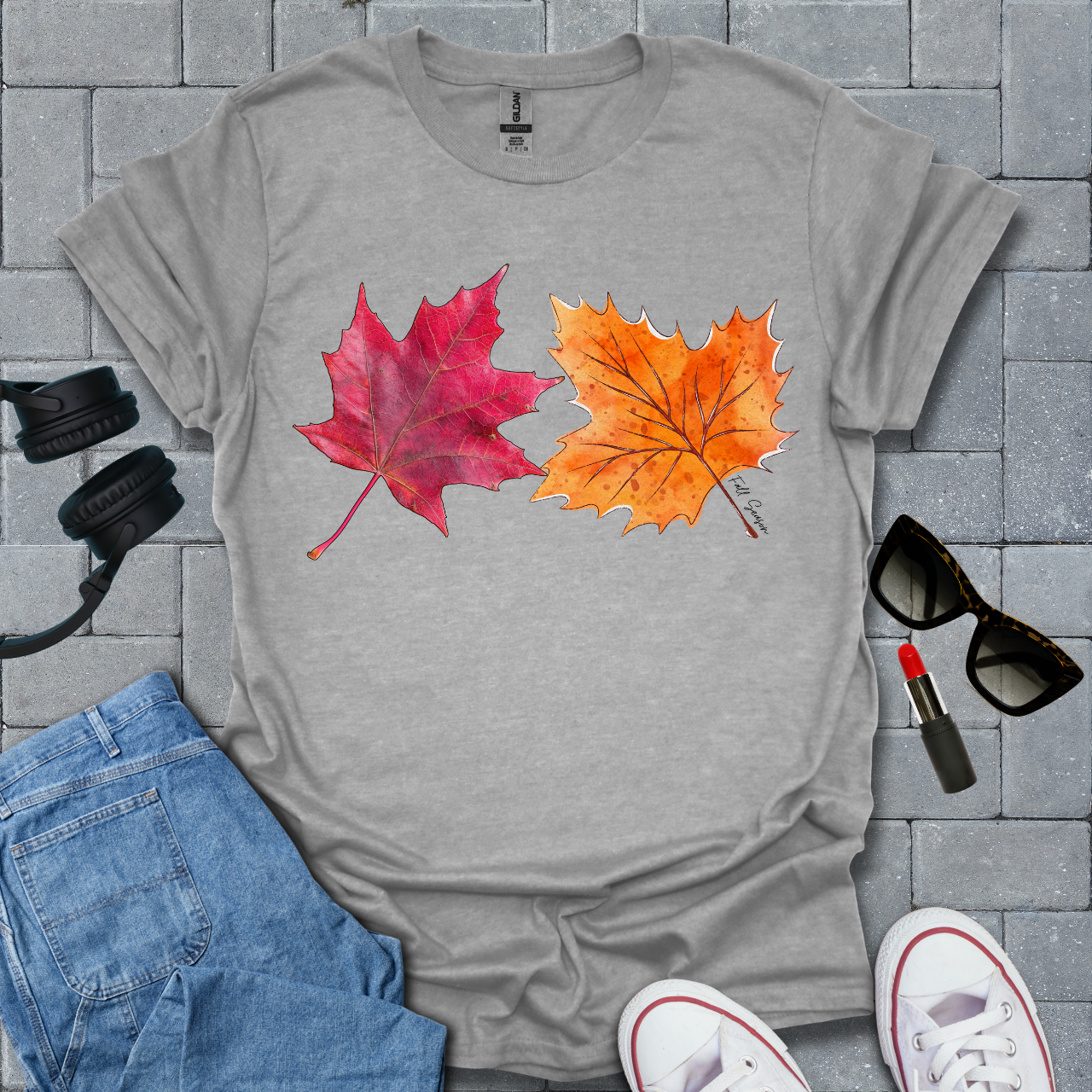 Funny Autumn Leaves T-Shirt