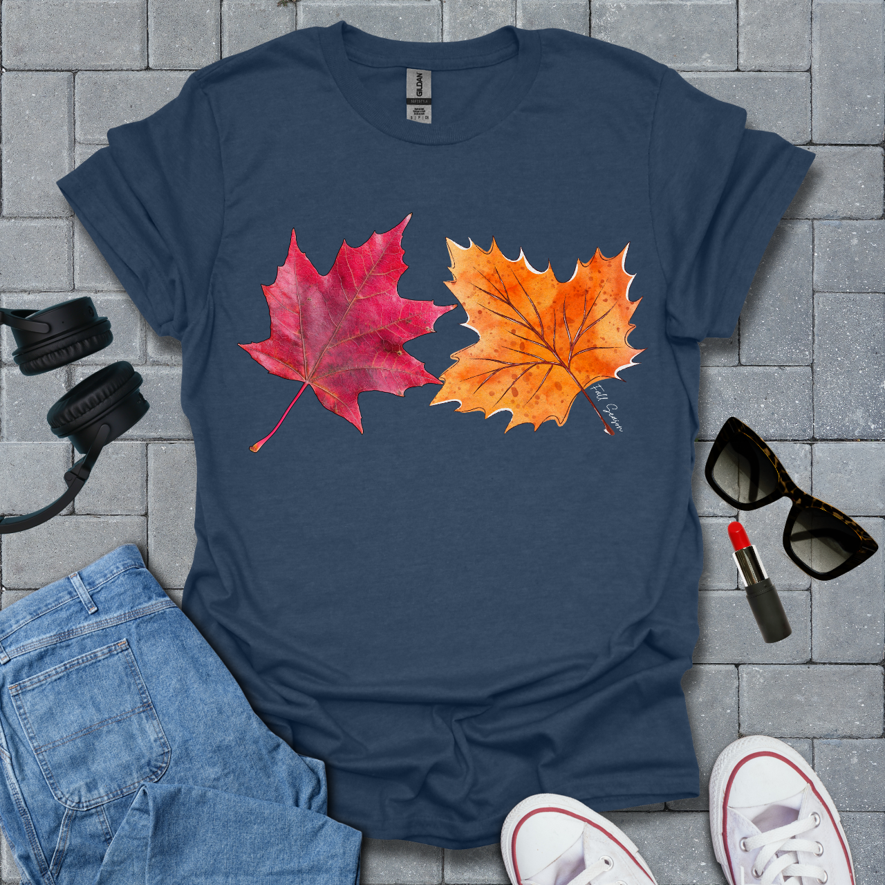 Funny Autumn Leaves T-Shirt