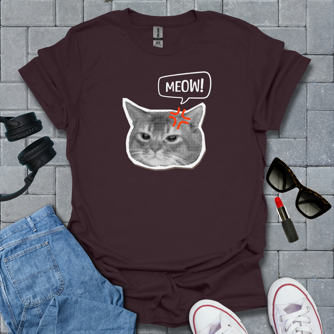 Angry Cat T-Shirt