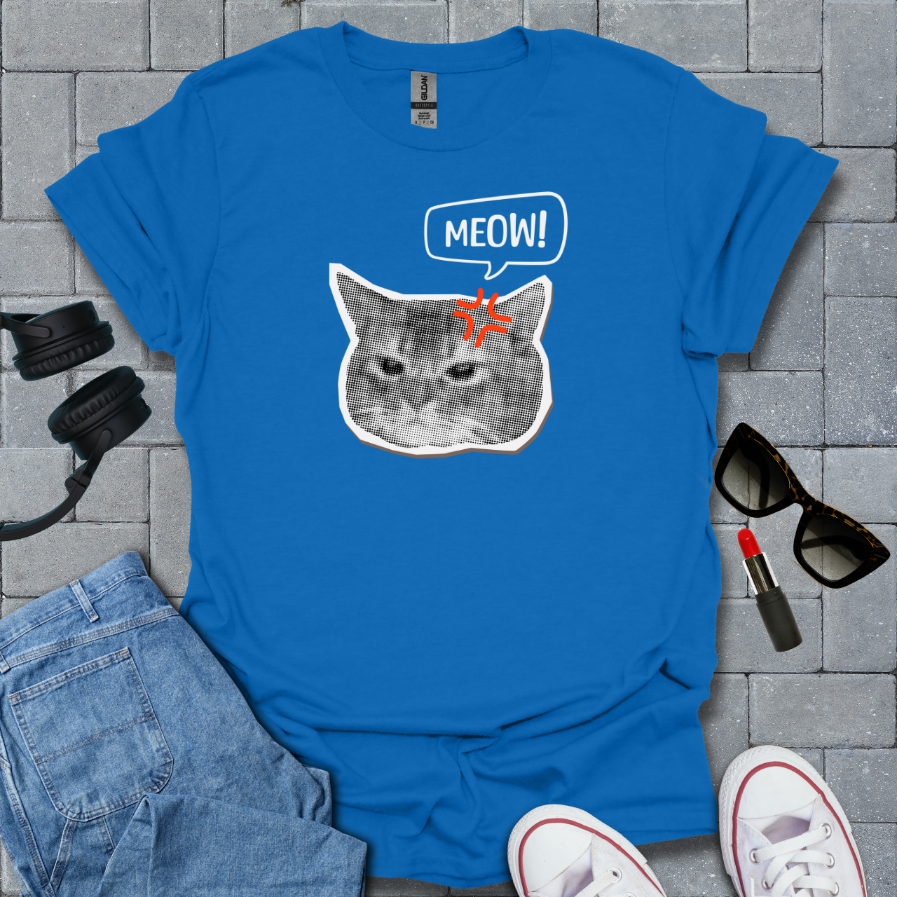 Angry Cat T-Shirt