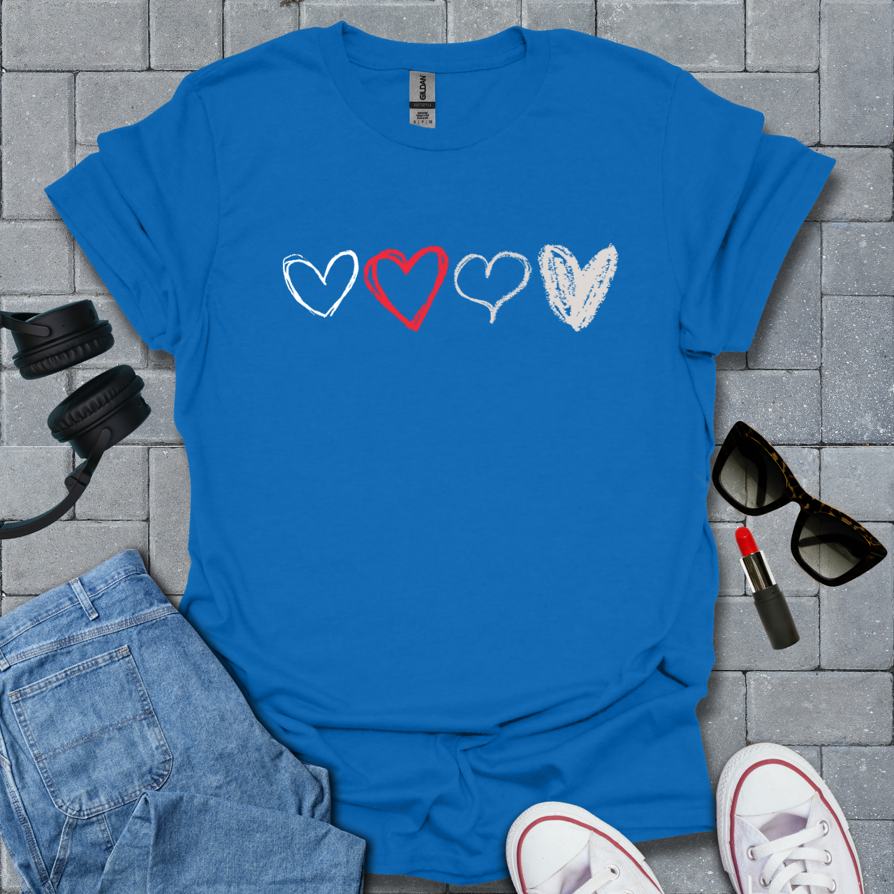 Heart Sketch T-Shirt
