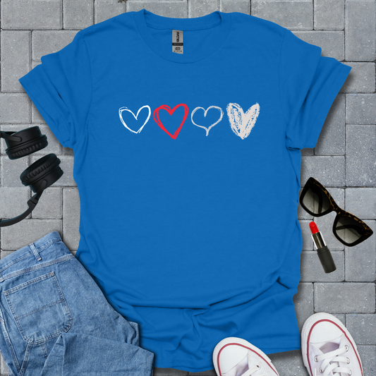 Heart Sketch T-Shirt