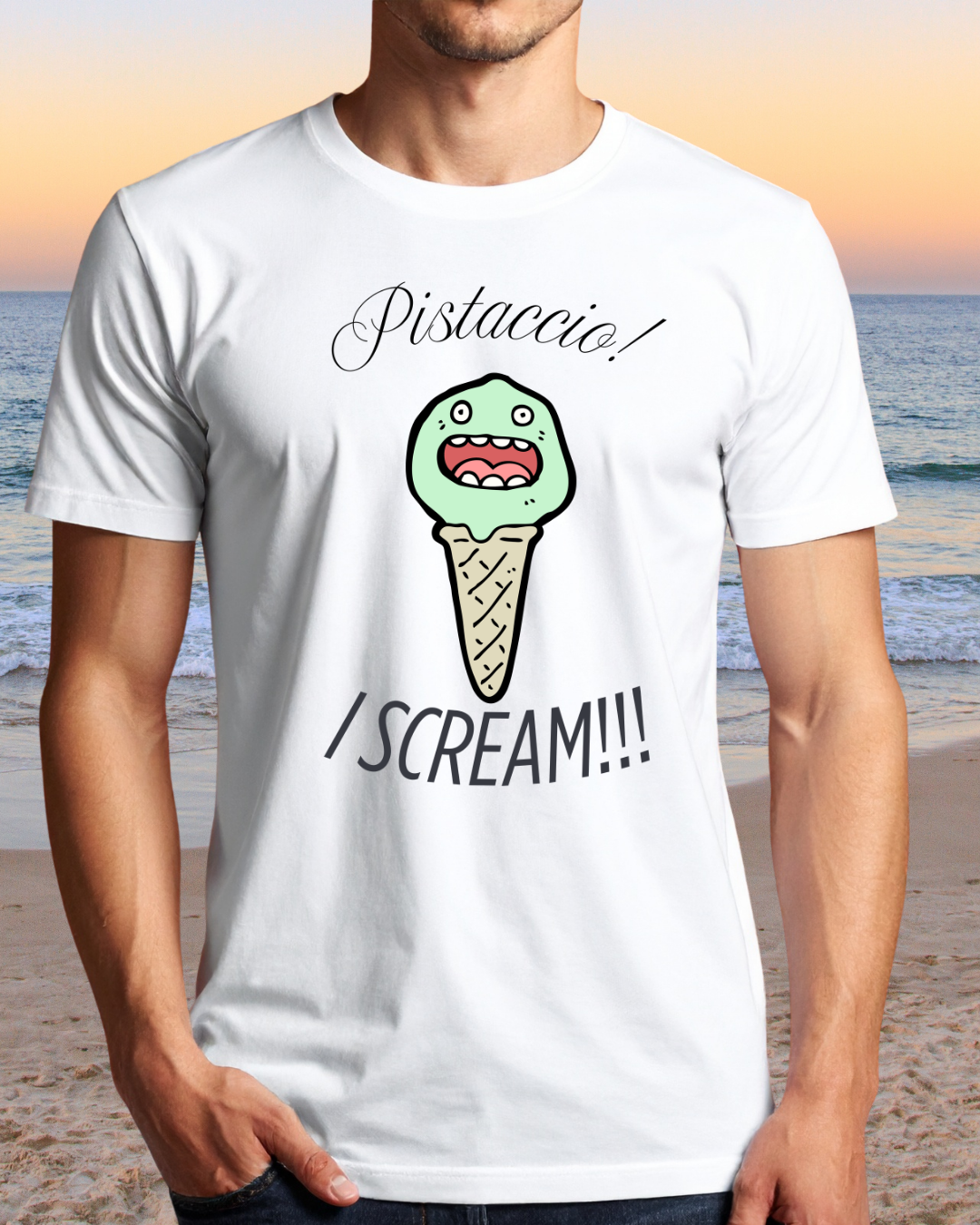 Pistaccio I Scream T-Shirt US
